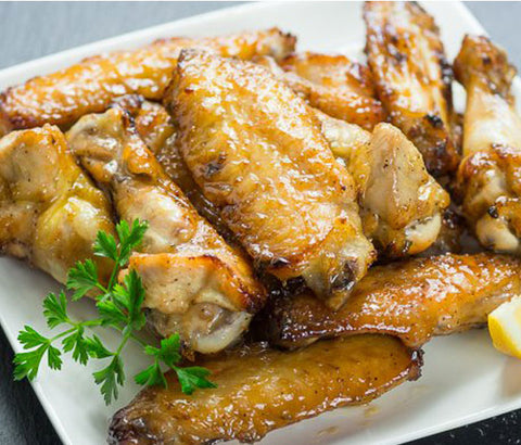 Aile de poulet braisée
