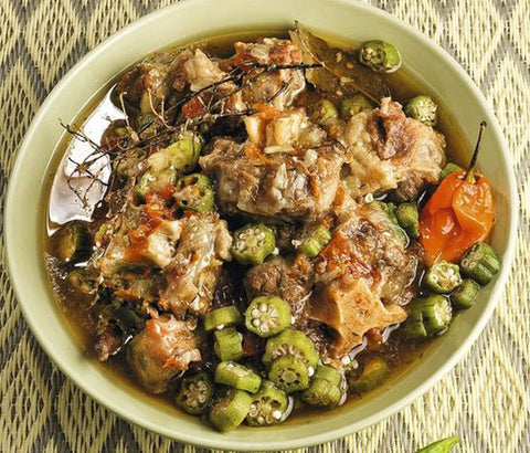 Bouillon queue de bœuf.