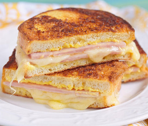 Croque-monsieur jambon, +boisson offerte