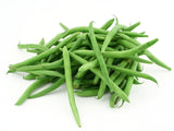 Haricot vert. Tas