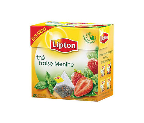 Thé fraise menthe Lipton