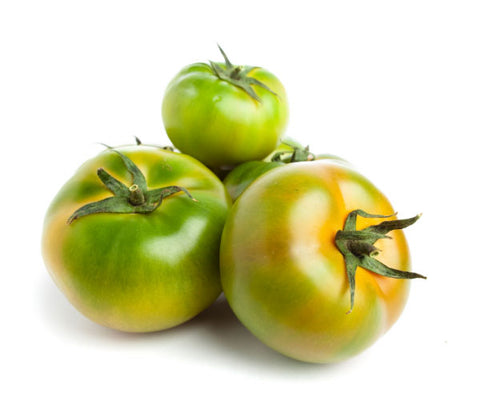 Tomate de fruit, verte. Tas