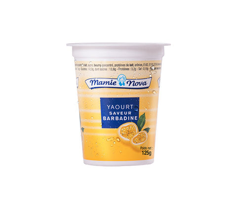 Mamie Nova, Yaourt Saveur Barbadine. 125g